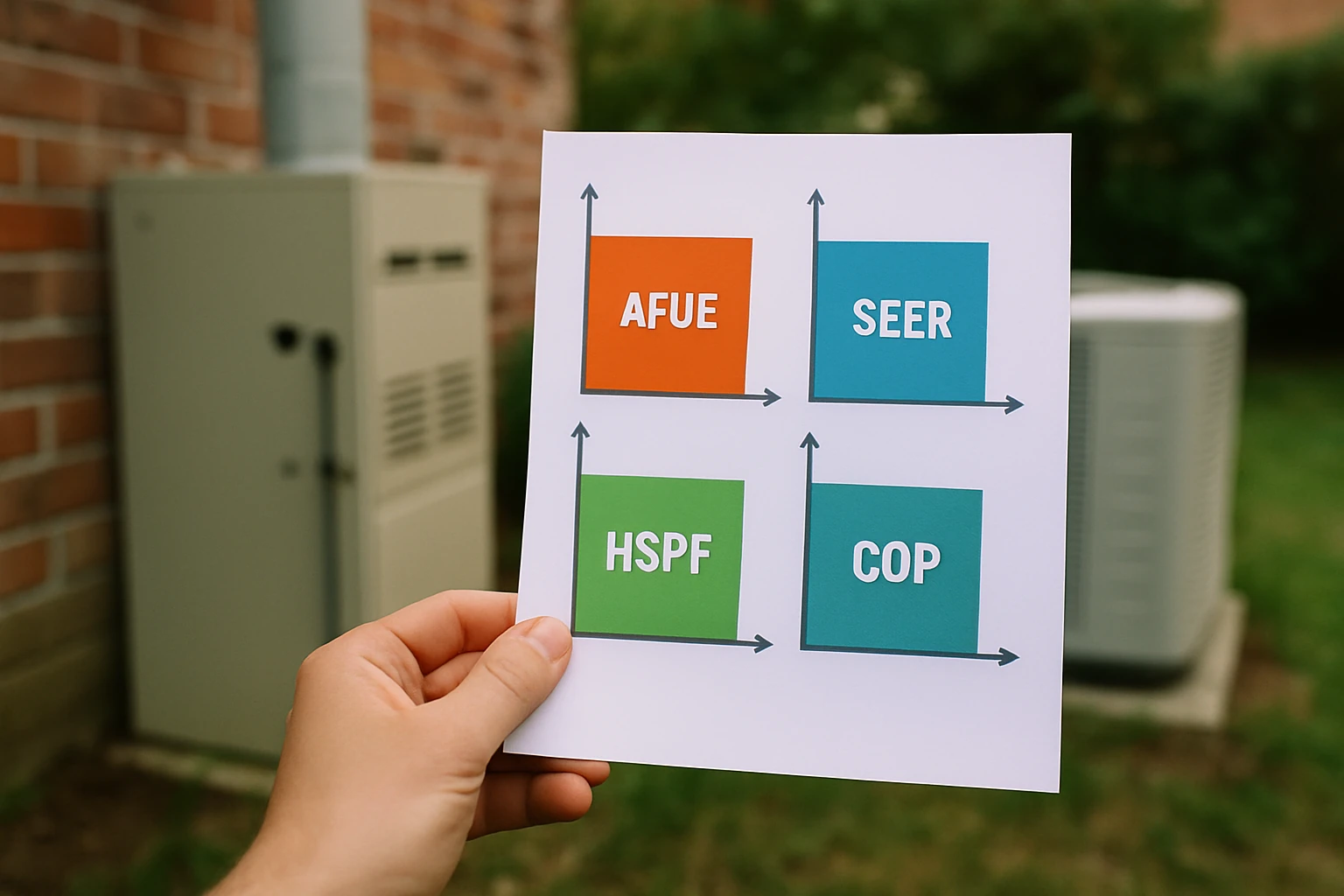 HVAC equipment and gauges used for system testing