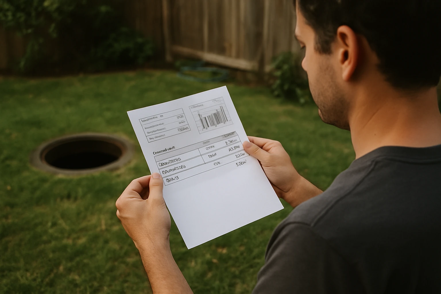 Water bill and city street utilities