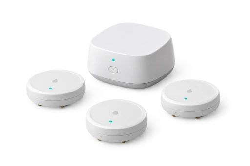 Illustrative smart water leak detector kit